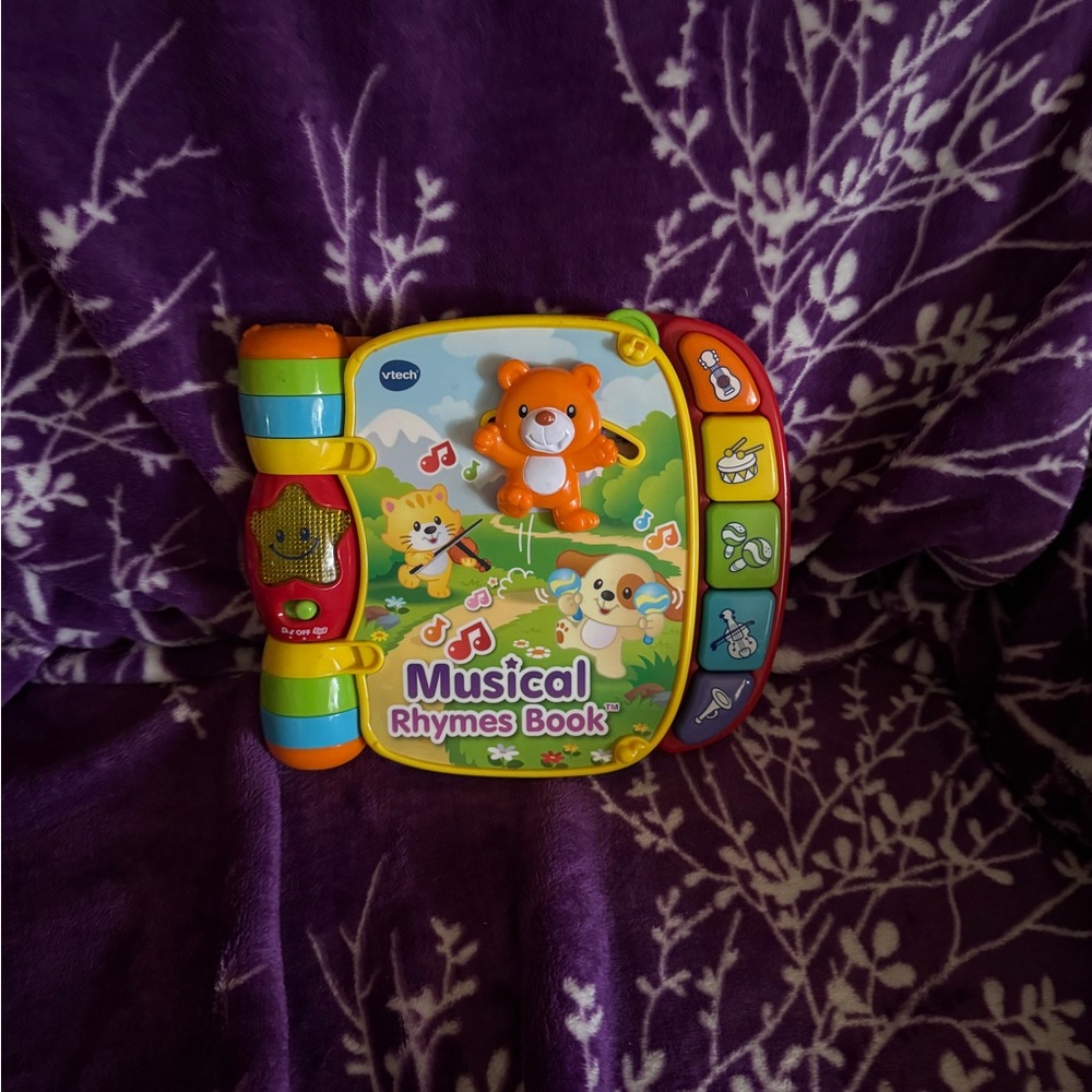 VTech Musical Rhymes Book - Multicolor